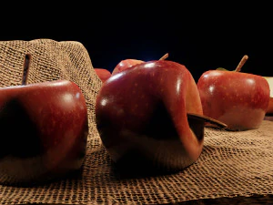 apples low poly 3D Model