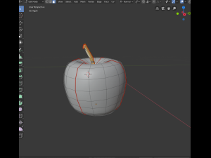 apples low poly 3D Model