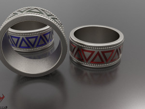 enamel ring 3D-Druckmodell