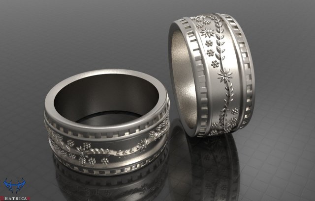 ornament ring Modelo 3D .c4d .max .obj .3ds .fbx .stl .blend 