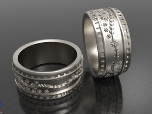 ornament ring 3Dモデル