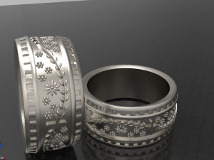 ornament ring 3D Model