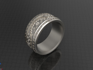 ornament ring Modelo 3D