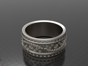 ornament ring Modelo 3D