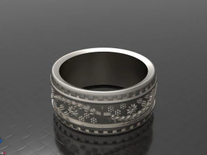 ornament ring 3D Model