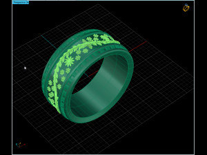 ornament ring Modelo 3D
