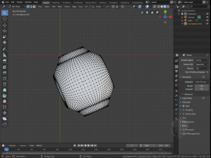 sci fi sphere 3D 모델