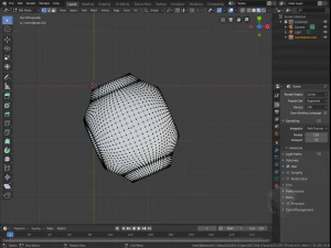 sci fi sphere 3D Model