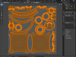 sci fi sphere 3D 모델