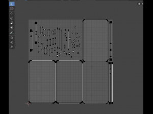 cellphone low poly pbr 3D Model