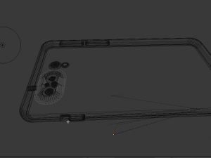 cellphone low poly pbr 3D Model