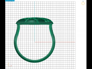 heart charm ring 3D Model