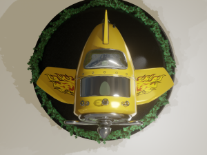 stylized airplane pbr 3D Model