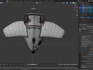 stylized airplane pbr 3D Model