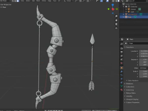 stylized medieval set lowpoly pbr 3D Model