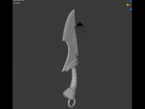 stylized medieval set lowpoly pbr Model 3D