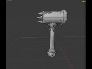 stylized medieval set lowpoly pbr Model 3D