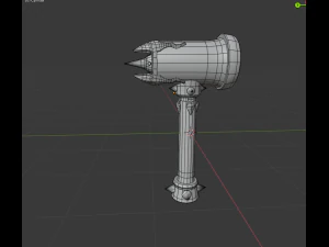 stylized medieval set lowpoly pbr 3D Model