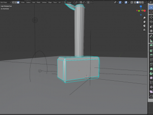 stylized thor hammer Model 3D