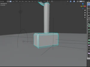 stylized thor hammer 3D Model