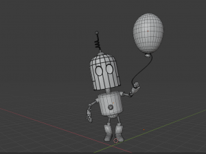 black lives matter tin robot tribute 3D Model