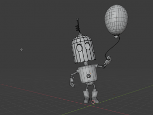 black lives matter tin robot tribute 3D Model