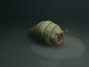 worm alien 3D Model