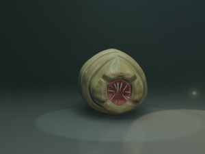 worm alien 3D Model