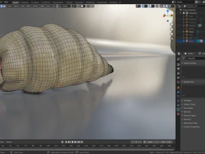 хробак чужорідний 3D Модель