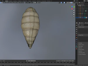 хробак чужорідний 3D Модель