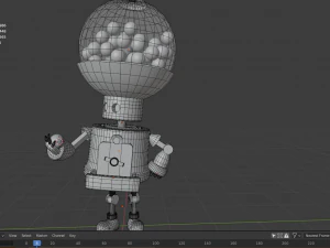 ciekawostka - model robota Model 3D