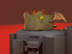 stylized creatures pack low-poly 3D Модель