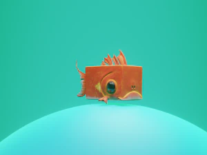 stylized creatures pack low-poly 3D Model