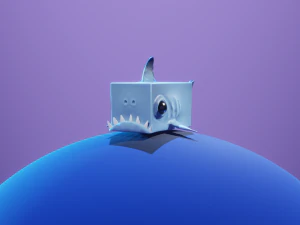 stylized creatures pack low-poly 3D Model