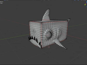 stylized creatures pack low-poly 3D Model