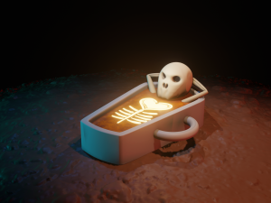 coffin cup 3D Model