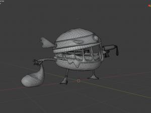 burger heist - stylized character Model 3D