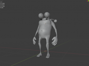 stylized creature 3D Model