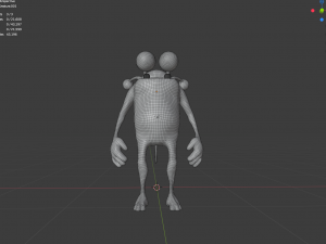 stylized creature 3D Model