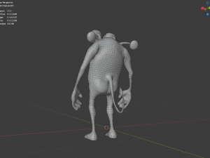 stylized creature 3D Model