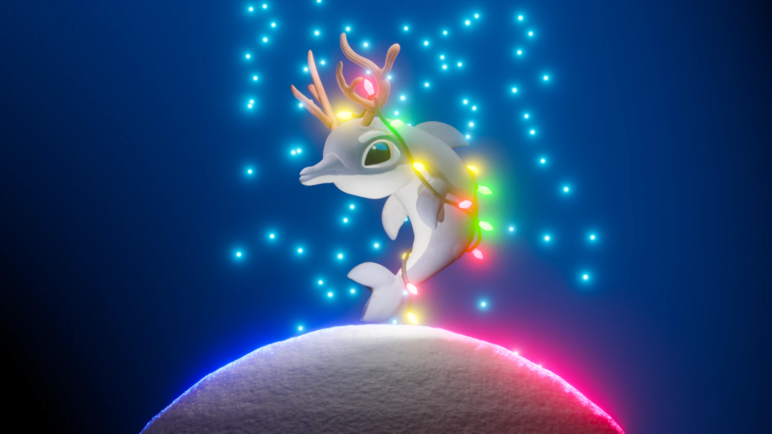rudolphin christmas special 3D Model .c4d .max .obj .3ds .fbx .stl .blend