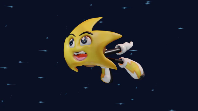 ristar Modello di stampa 3D .c4d .max .obj .3ds .fbx .stl .blend 