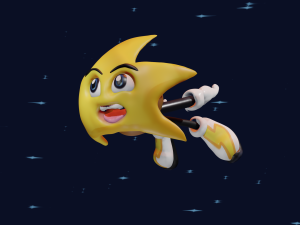 ristar 3D-printmodel