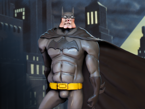 batman funny 3d print figurine 3D-printmodel