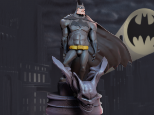 batman funny 3d print figurine 3D प्रिंट मॉडल