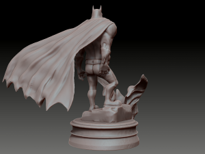 batman funny 3d print figurine 3D प्रिंट मॉडल