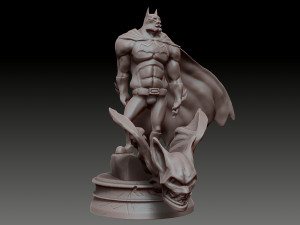 batman funny 3d print figurine 3D प्रिंट मॉडल