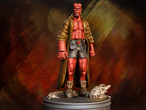 hellboy miniature 3D Print Model