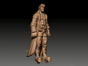 hellboy miniature 3D Print Model