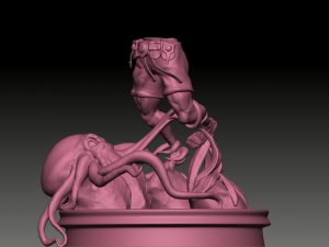 abe sapien sea creature miniature 3d print model Model Cetak 3D